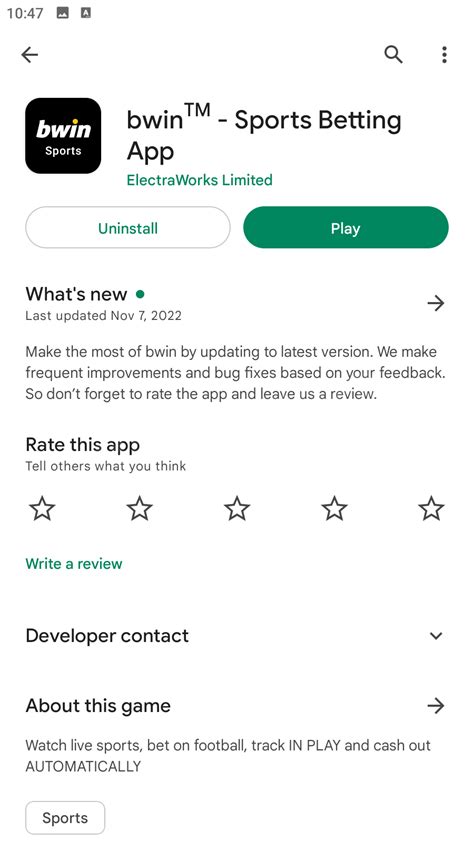bwin app play store